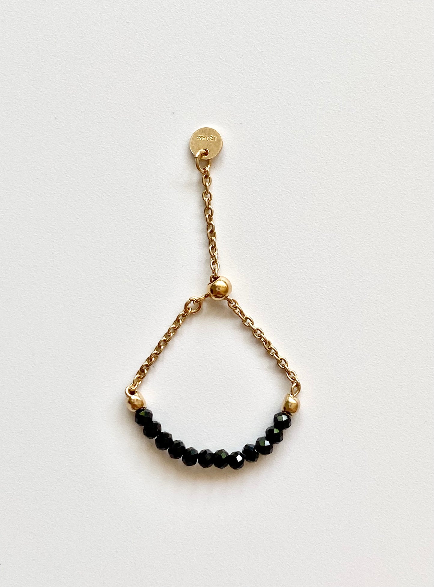 Black Spinel Ring
