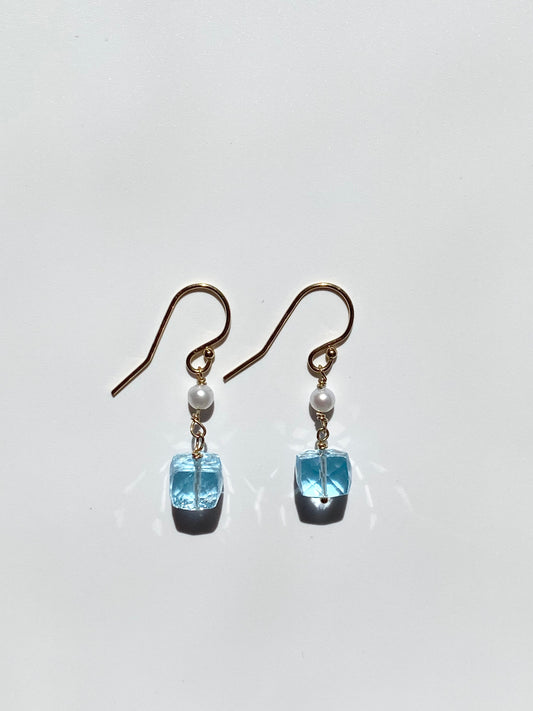 Topaz Drop Earrings