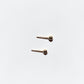 Mini Ball Chain Stud Earrings