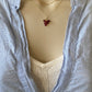 Ruby Pendant Necklace