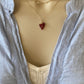 Ruby Pendant Necklace