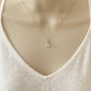 Blue Flash Moonstone Pendant Necklace