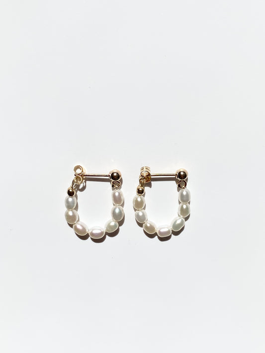 Stud Hoop Earrings
