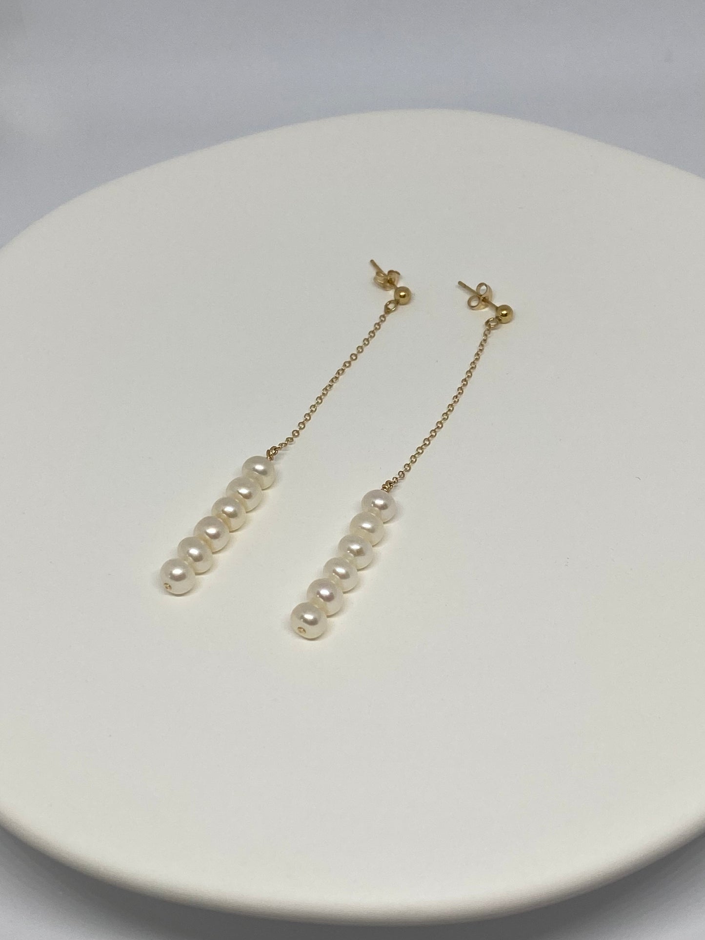 Freshwater Pearls Drop Earrings