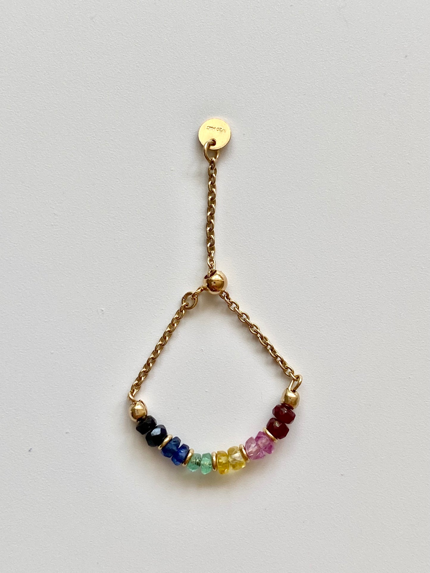 Rainbow Sapphire Ring